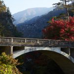昇仙峡にてCANON EF70-200mm F2.8L IS II USMで撮る紅葉